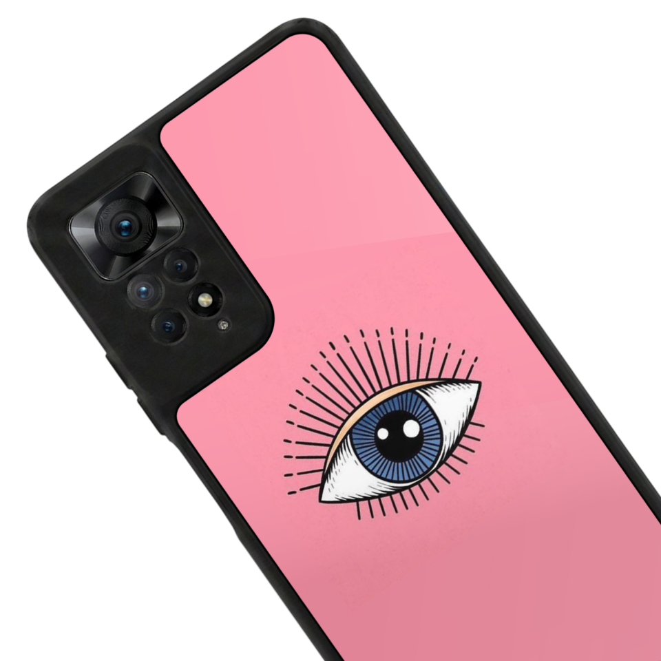 Xiaomi Redmi Note 11 Pro Uyumlu Göz Tasarımlı Glossy Premium Kılıf