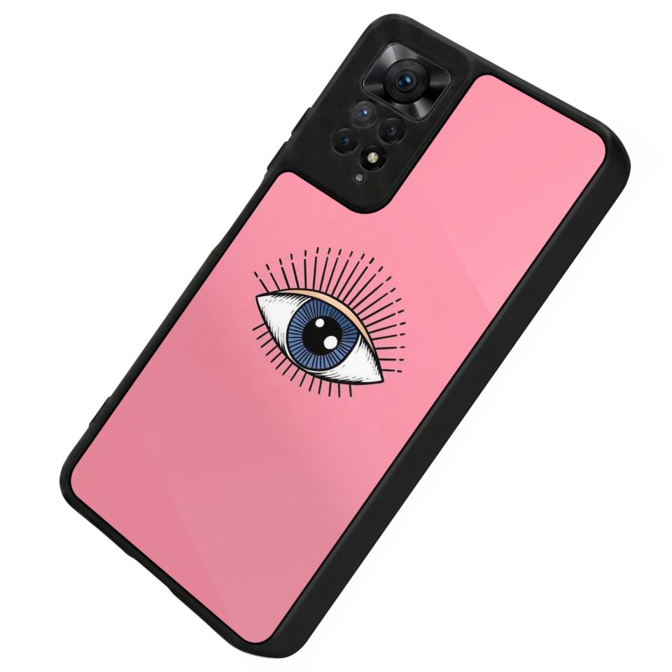 Xiaomi Redmi Note 11 Pro Uyumlu Göz Tasarımlı Glossy Premium Kılıf