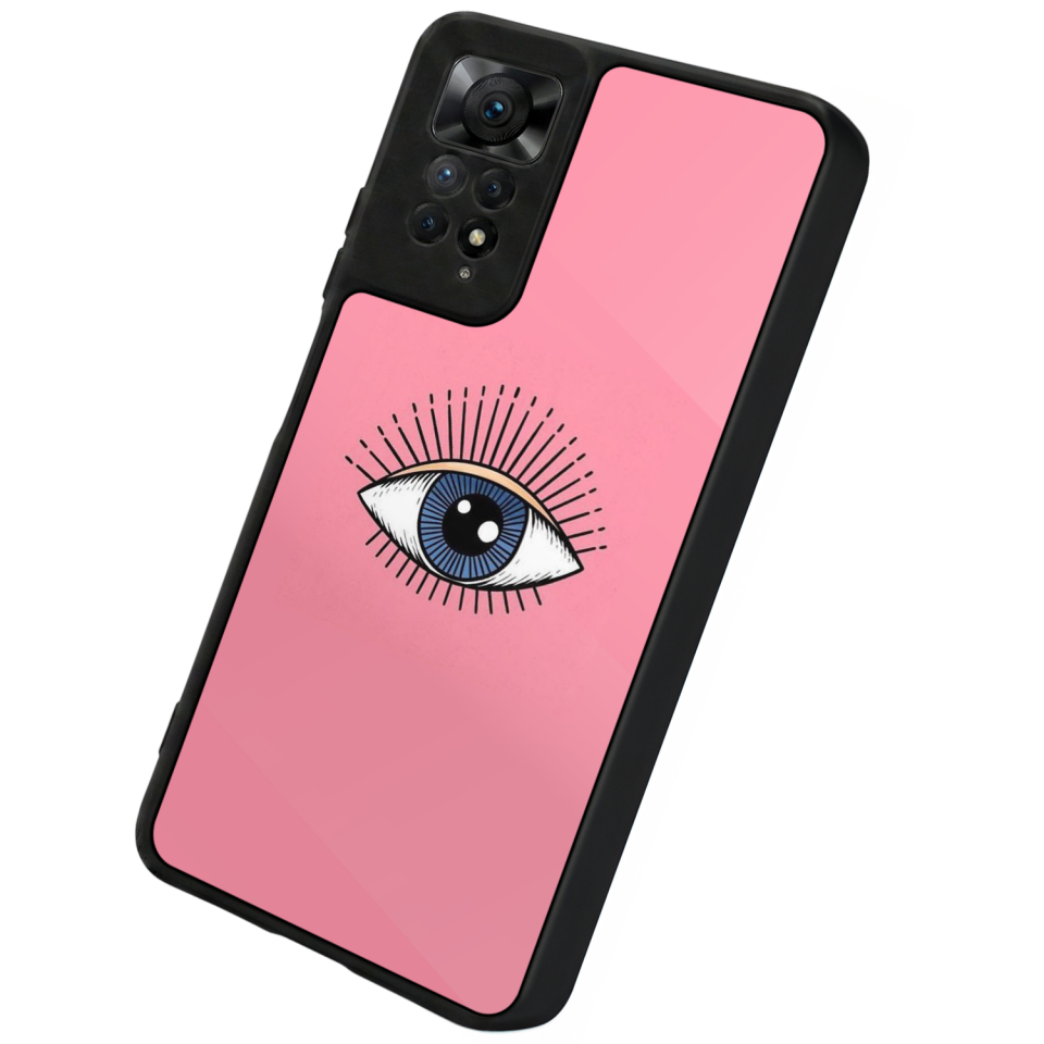 Xiaomi Redmi Note 11 Pro Uyumlu Göz Tasarımlı Glossy Premium Kılıf