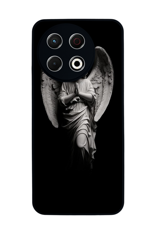 Tecno Spark 30 Pro Uyumlu Melek Tasarımlı Glossy Premium Kılıf