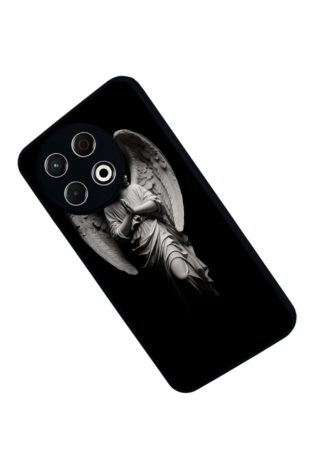 Tecno Spark 30 Pro Uyumlu Melek Tasarımlı Glossy Premium Kılıf