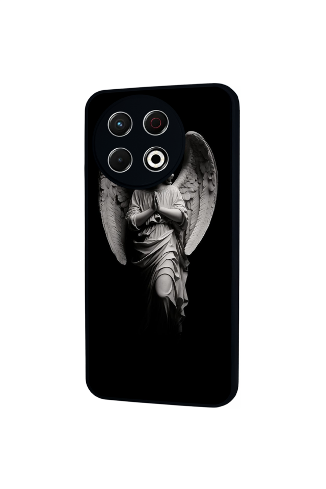 Tecno Spark 30 Pro Uyumlu Melek Tasarımlı Glossy Premium Kılıf