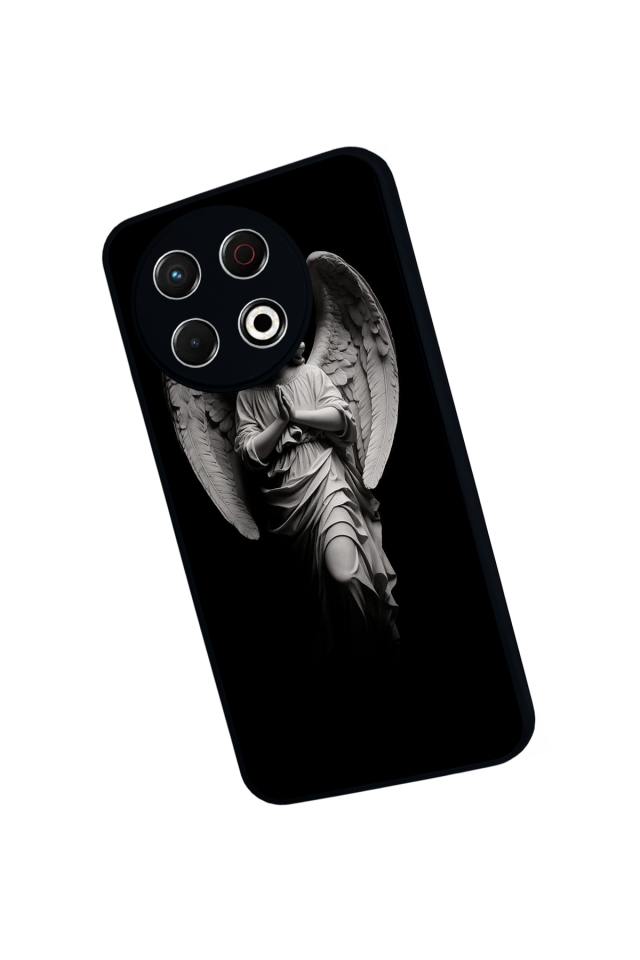 Tecno Spark 30 Pro Uyumlu Melek Tasarımlı Glossy Premium Kılıf