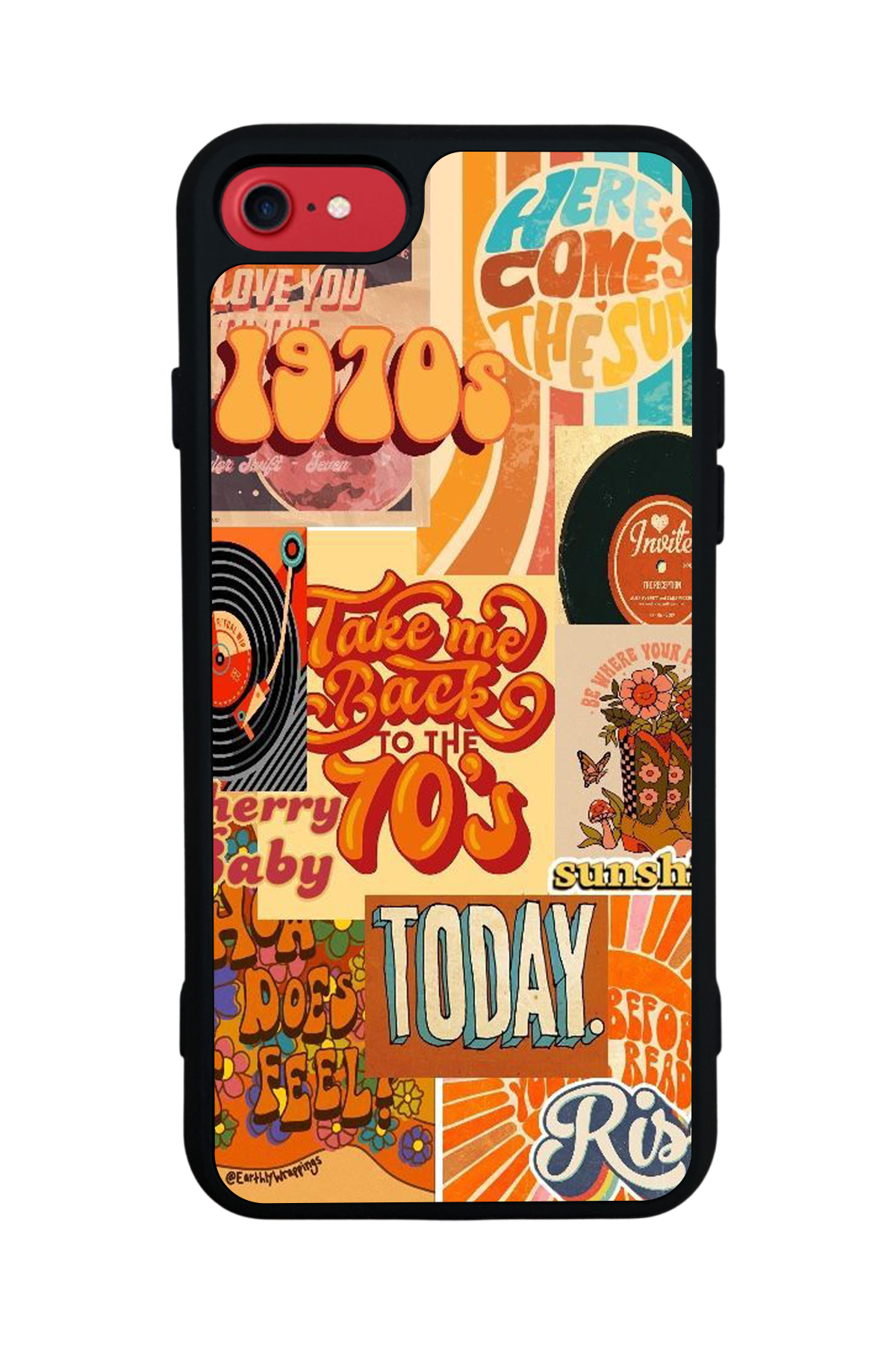 iPhone SE Uyumlu Poster Tasarımlı Glossy Premium Kılıf