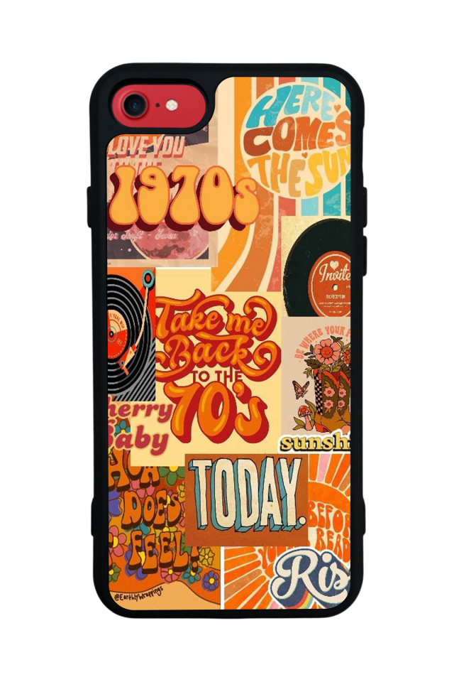 iPhone SE Uyumlu Poster Tasarımlı Glossy Premium Kılıf