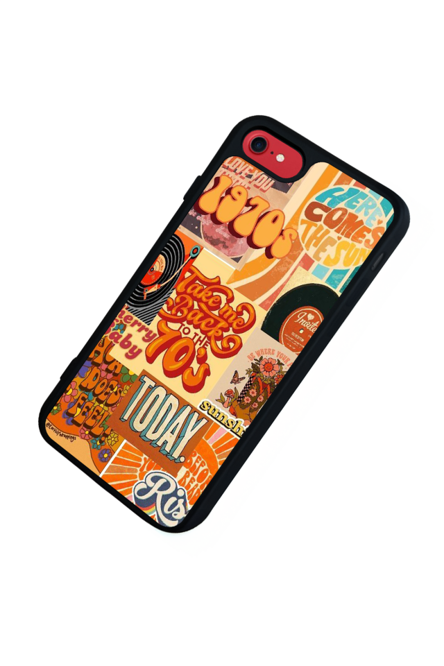 iPhone SE Uyumlu Poster Tasarımlı Glossy Premium Kılıf