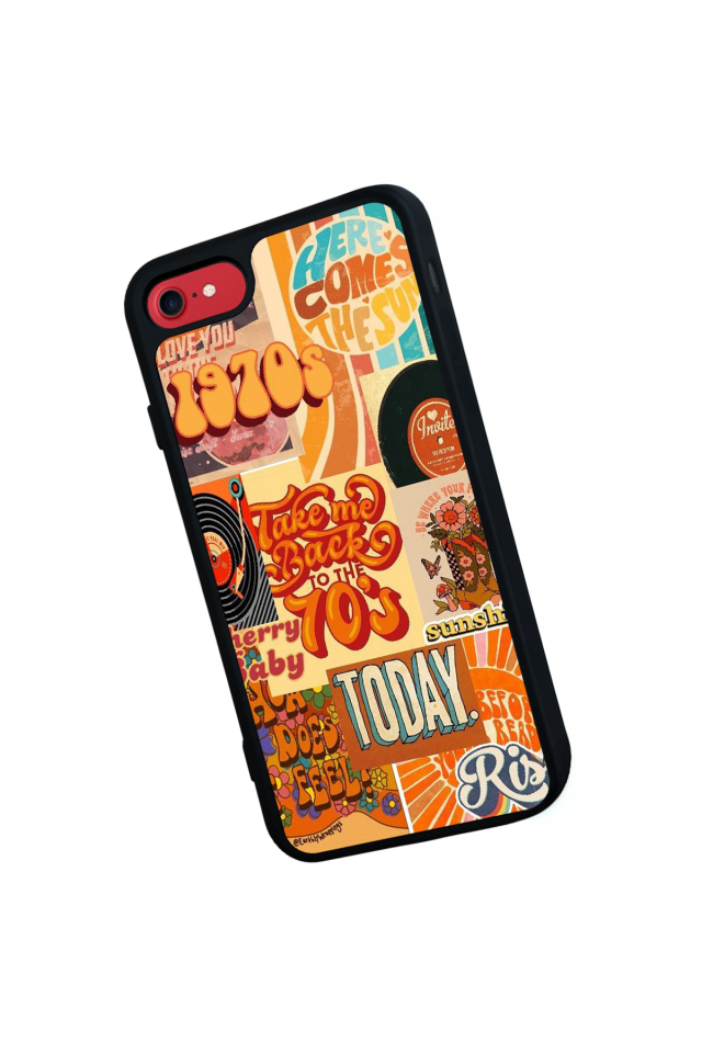 iPhone SE Uyumlu Poster Tasarımlı Glossy Premium Kılıf