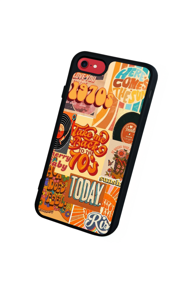 iPhone SE Uyumlu Poster Tasarımlı Glossy Premium Kılıf