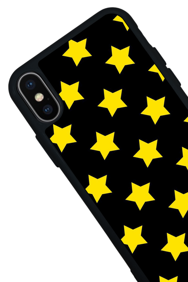 iPhone X/ XS Uyumlu Simsek Tasarımlı Glossy Premium Kılıf