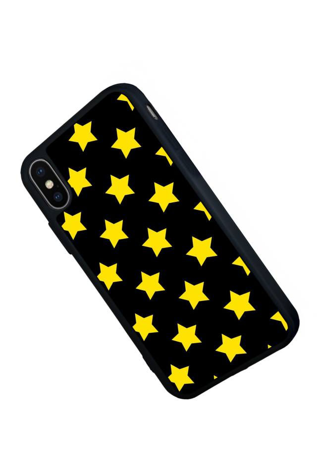 iPhone X/ XS Uyumlu Simsek Tasarımlı Glossy Premium Kılıf