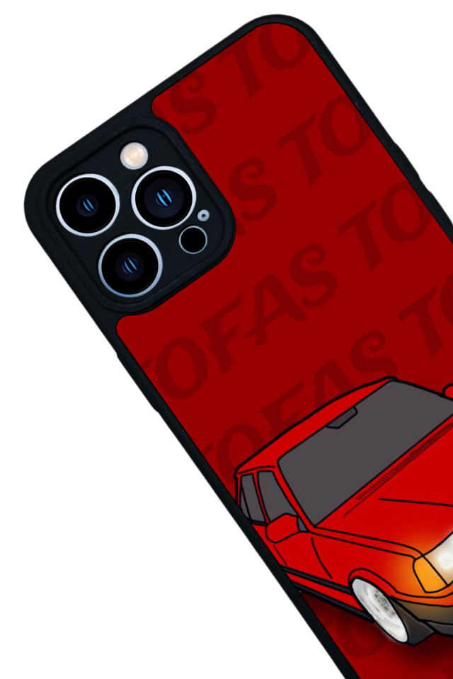iPhone 13 Pro Max Uyumlu Tofas Tasarımlı Glossy Premium Kılıf