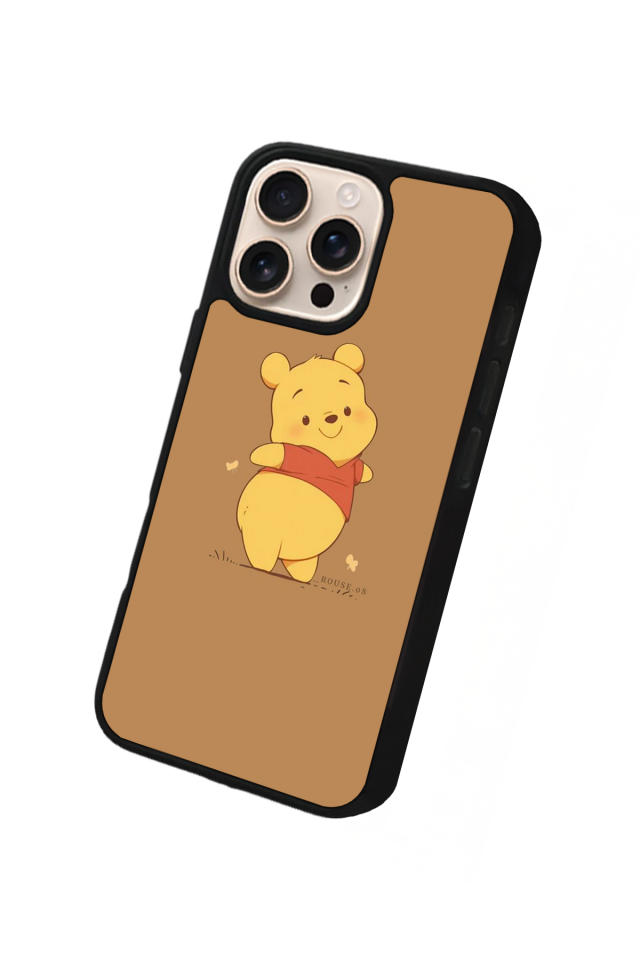 iPhone 14 Pro Max Uyumlu Winnie Tasarımlı Glossy Premium Kılıf
