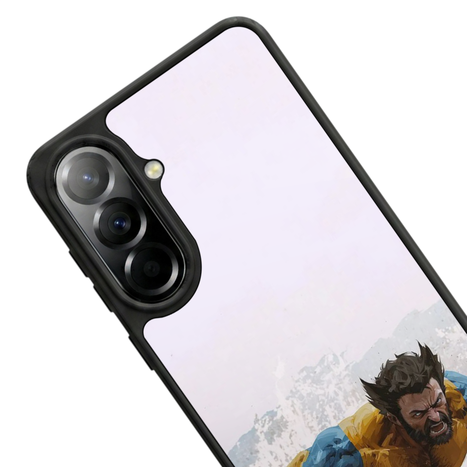 Samsung Galaxy A37 Uyumlu Wolverine Tasarımlı Glossy Premium Kılıf