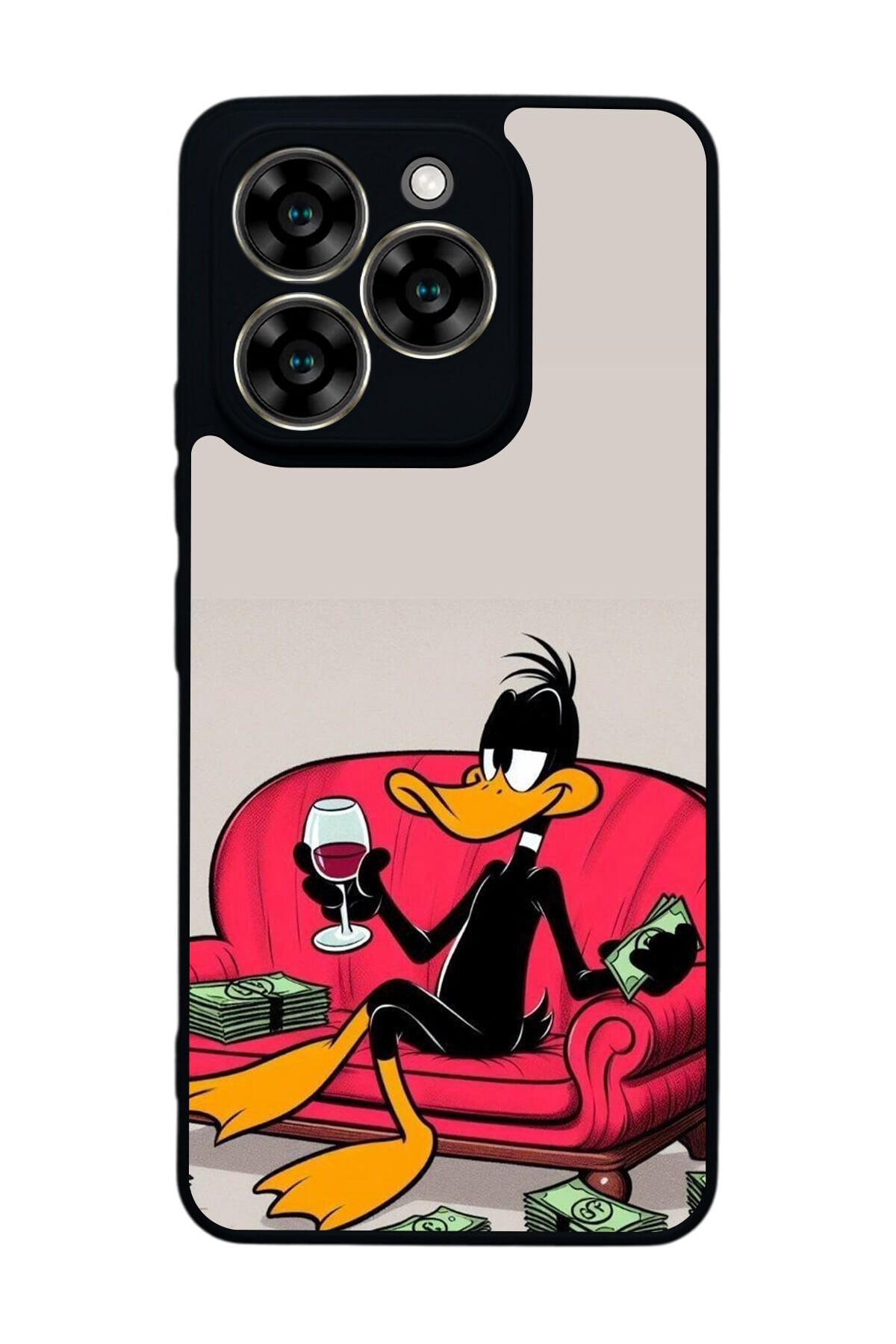 Reeder S919 Uyumlu Daffy duck Tasarımlı Glossy Premium Kılıf