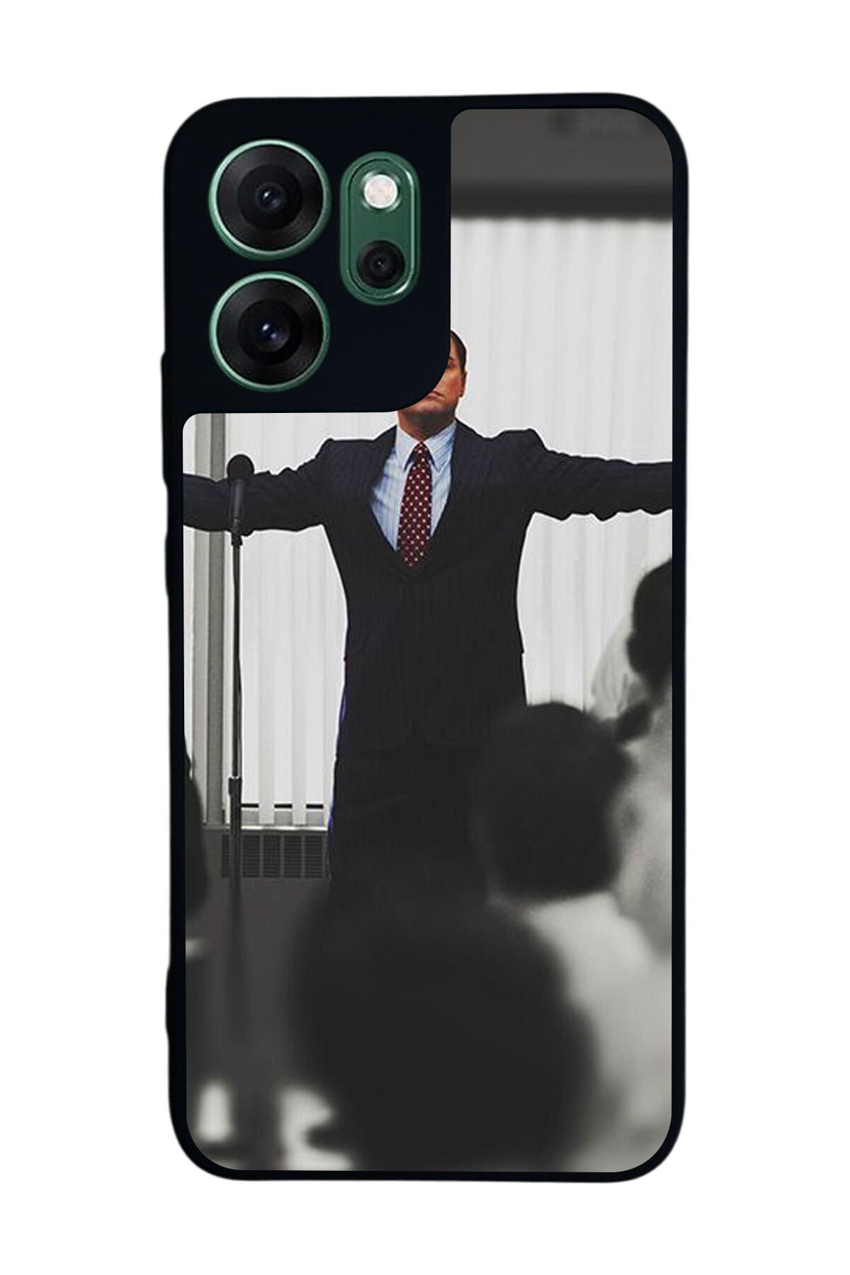 Oppo Reno 14F Uyumlu TheWolf Tasarımlı Glossy Premium Kılıf