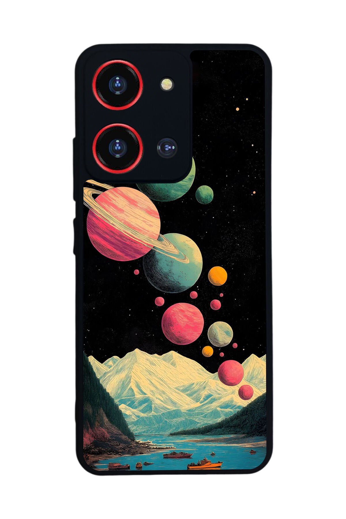 Reeder S19 Max Pro S ZOOM Uyumlu Uzay Tasarımlı Glossy Premium Kılıf