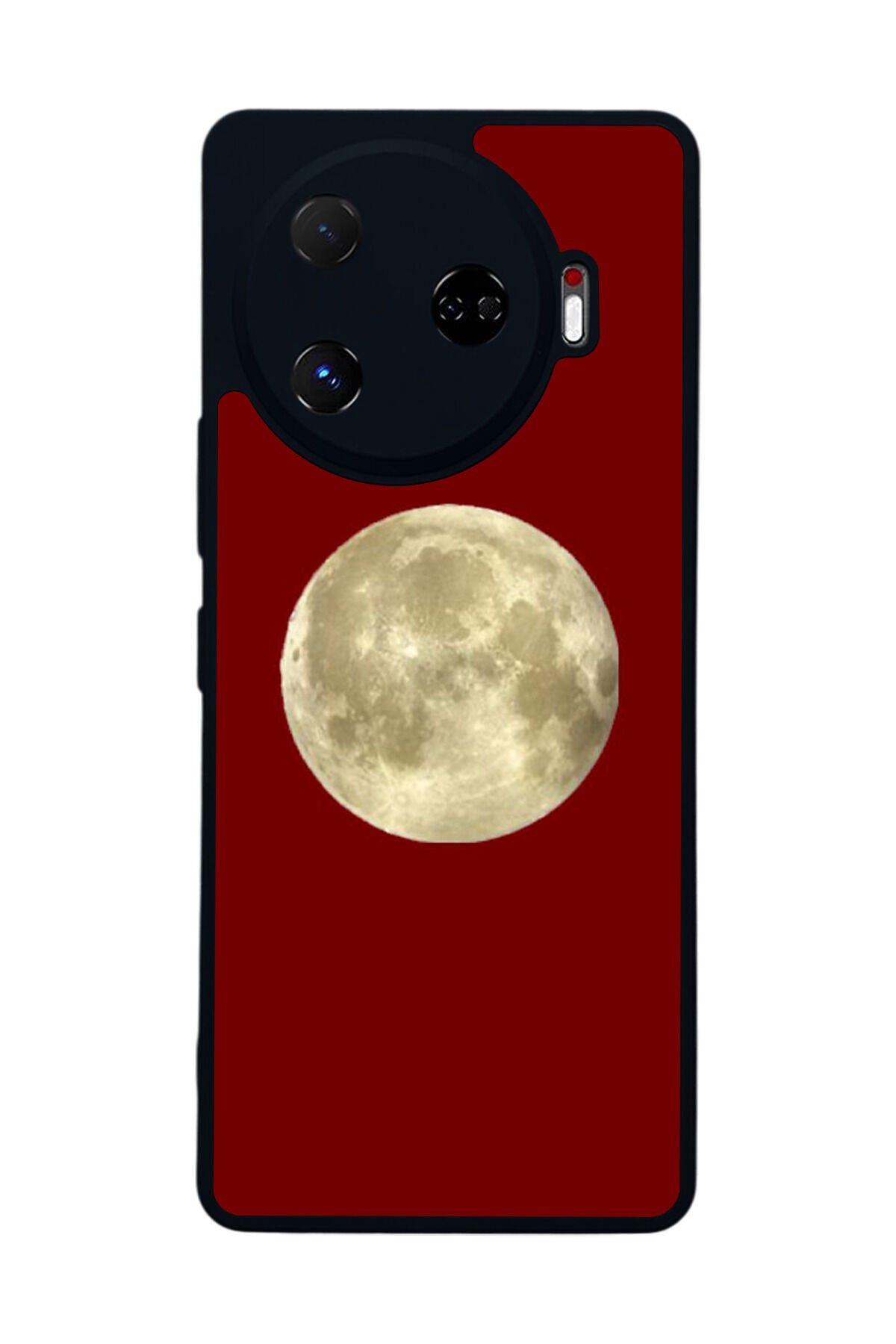 Tecno Camon 30 Pro Uyumlu Kirmizi Tasarımlı Glossy Premium Kılıf