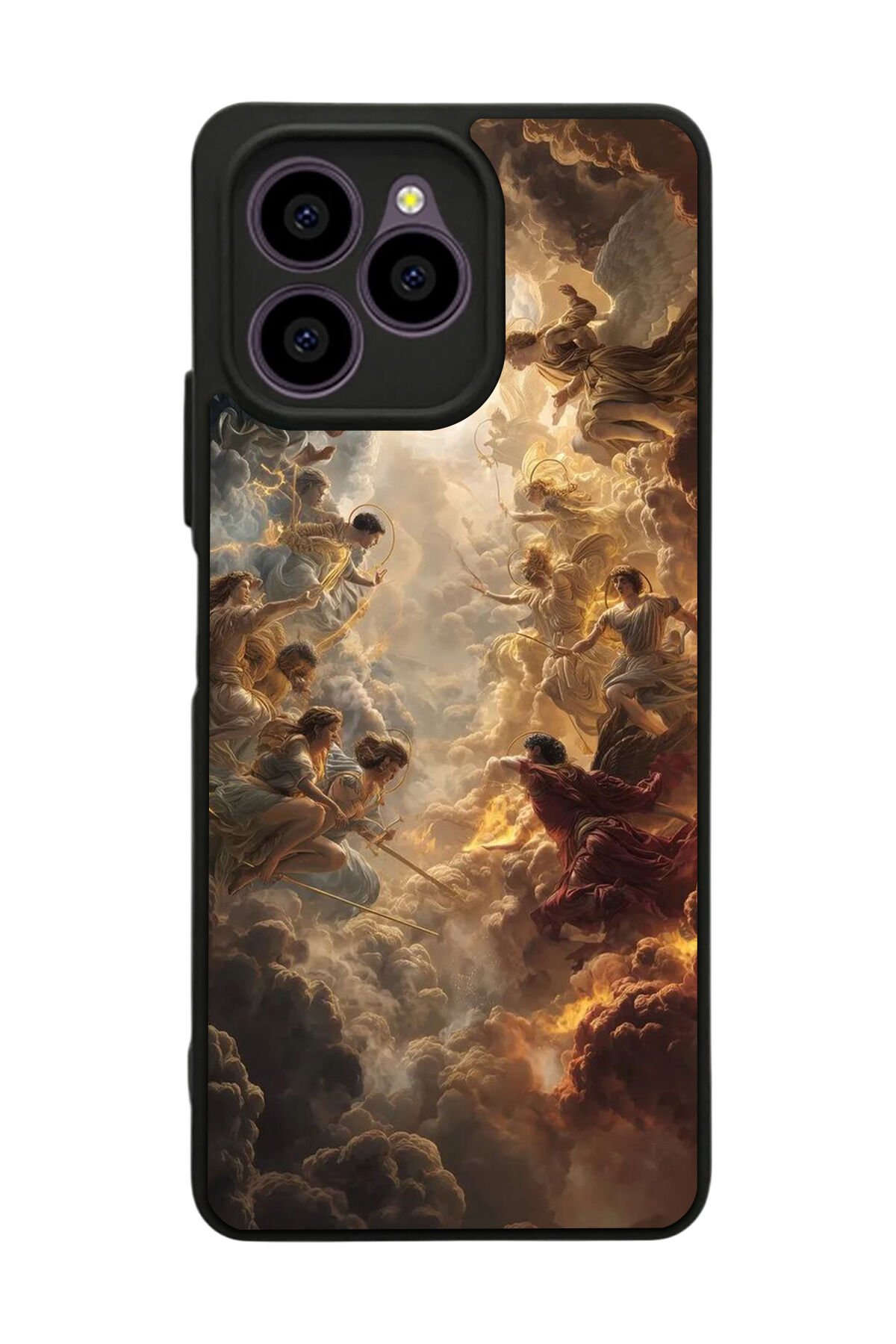 Omix X6 Uyumlu Melek Tasarımlı Glossy Premium Kılıf