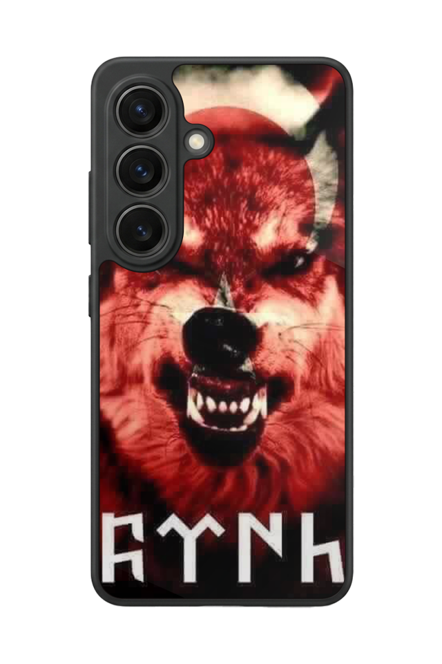 Samsung Galaxy S26 Uyumlu Bozkurt Tasarımlı Glossy Premium Kılıf