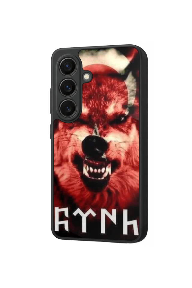 Samsung Galaxy S26 Uyumlu Bozkurt Tasarımlı Glossy Premium Kılıf