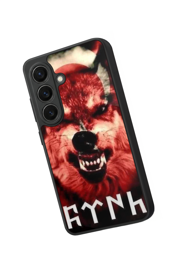 Samsung Galaxy S26 Uyumlu Bozkurt Tasarımlı Glossy Premium Kılıf