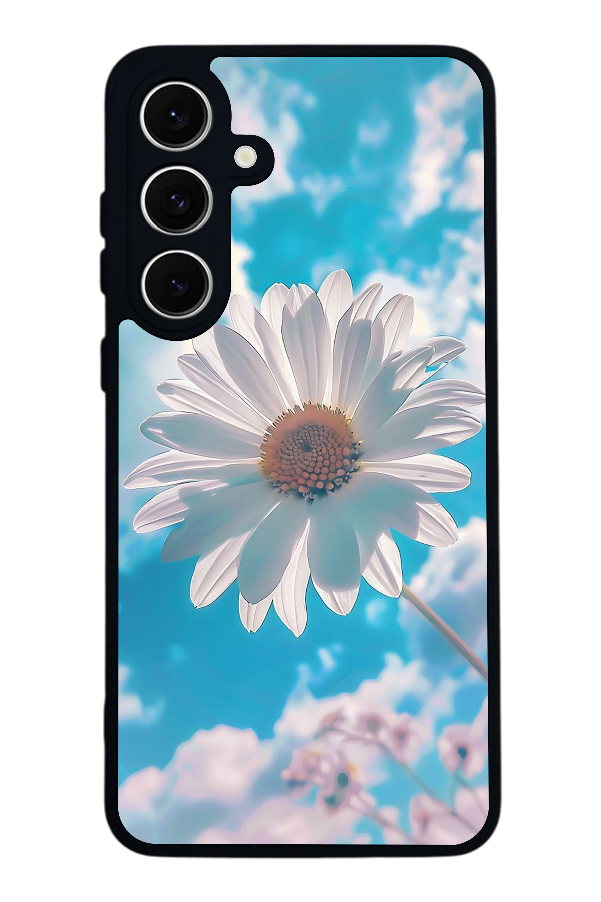 Samsung Galaxy A16 Uyumlu Cicek Tasarımlı Glossy Premium Kılıf