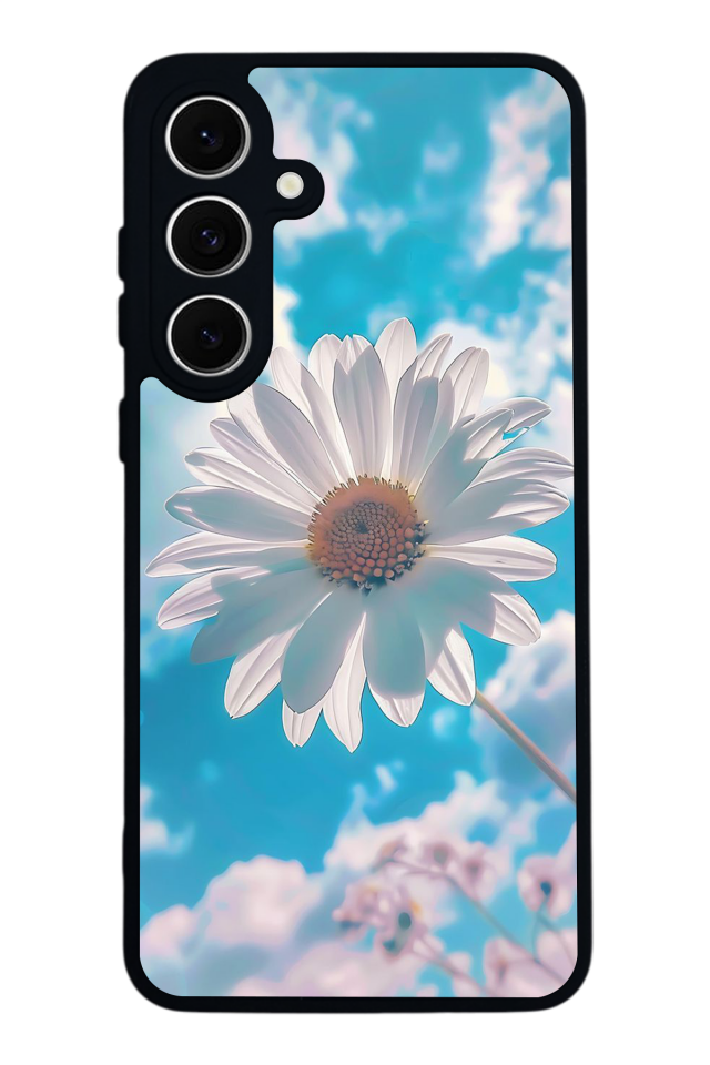 Samsung Galaxy A16 Uyumlu Cicek Tasarımlı Glossy Premium Kılıf