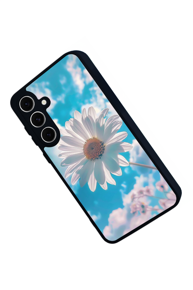 Samsung Galaxy A16 Uyumlu Cicek Tasarımlı Glossy Premium Kılıf