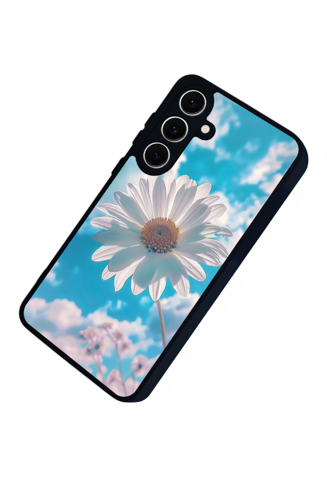 Samsung Galaxy A16 Uyumlu Cicek Tasarımlı Glossy Premium Kılıf