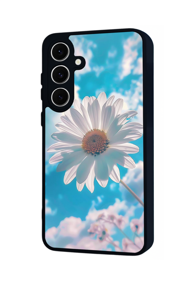 Samsung Galaxy A16 Uyumlu Cicek Tasarımlı Glossy Premium Kılıf