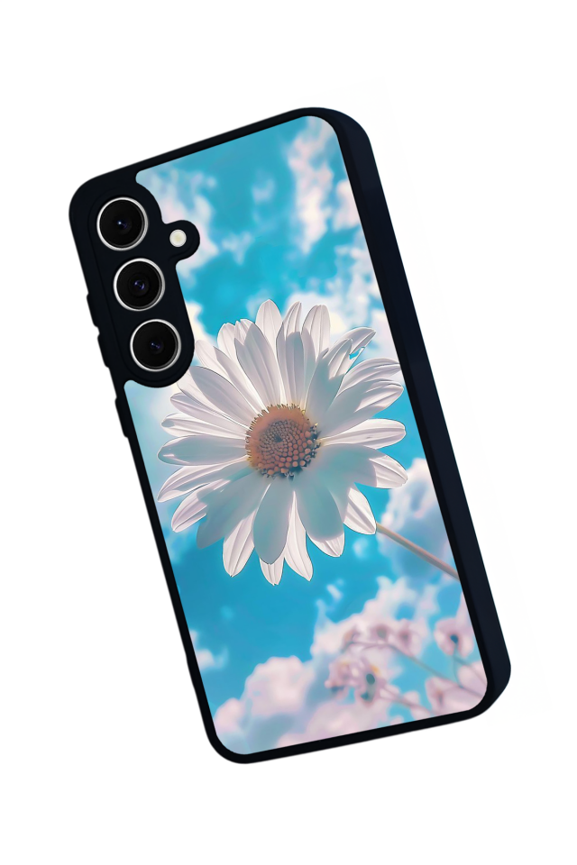 Samsung Galaxy A16 Uyumlu Cicek Tasarımlı Glossy Premium Kılıf