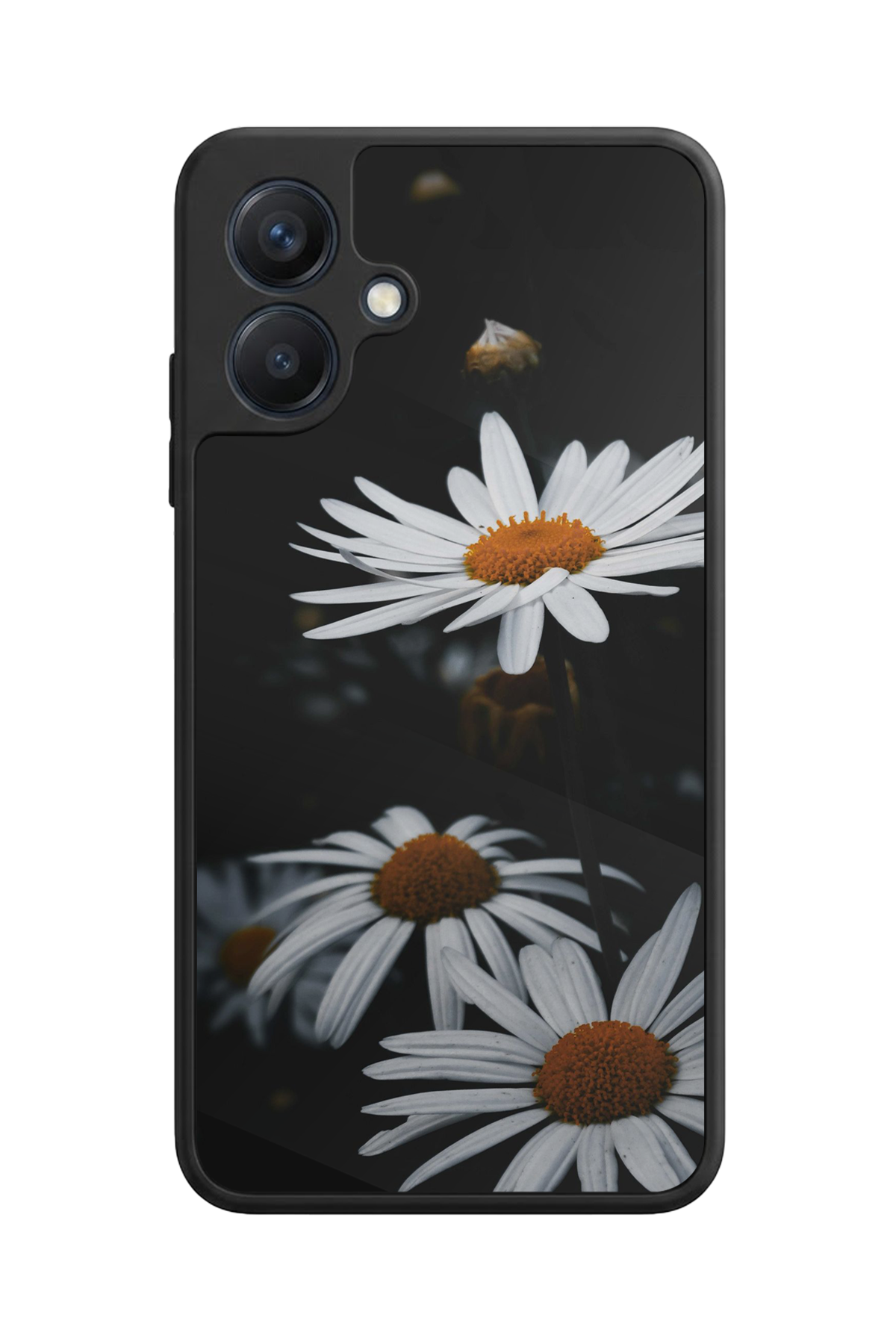 Samsung Galaxy A07 Uyumlu Cicek Tasarımlı Glossy Premium Kılıf