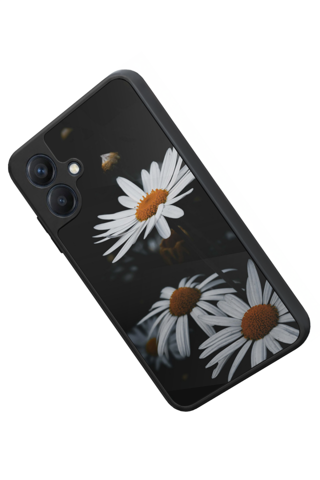 Samsung Galaxy A07 Uyumlu Cicek Tasarımlı Glossy Premium Kılıf