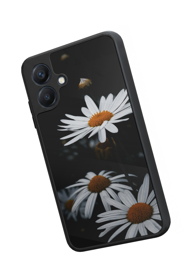 Samsung Galaxy A07 Uyumlu Cicek Tasarımlı Glossy Premium Kılıf