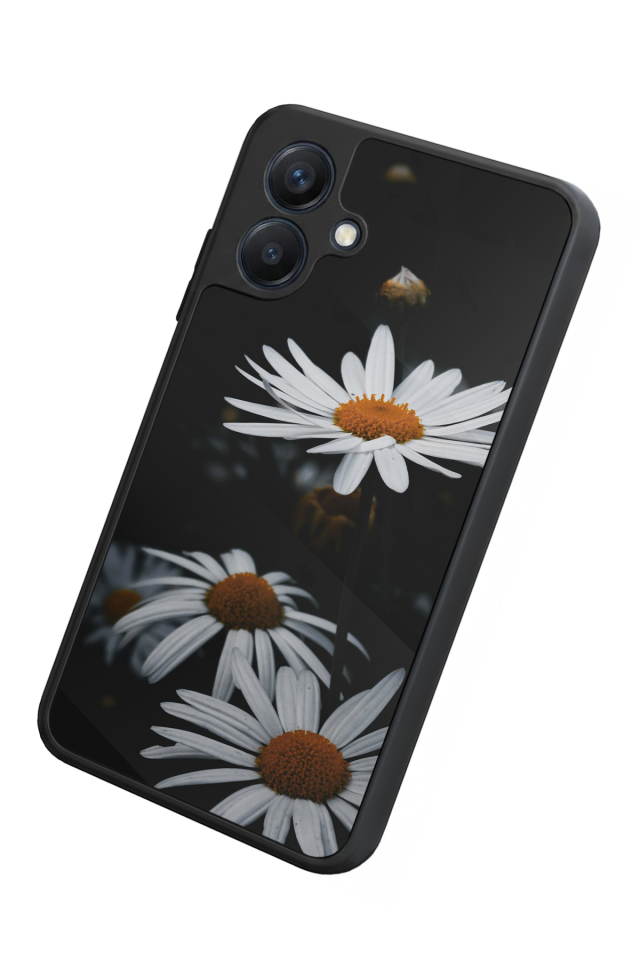 Samsung Galaxy A07 Uyumlu Cicek Tasarımlı Glossy Premium Kılıf