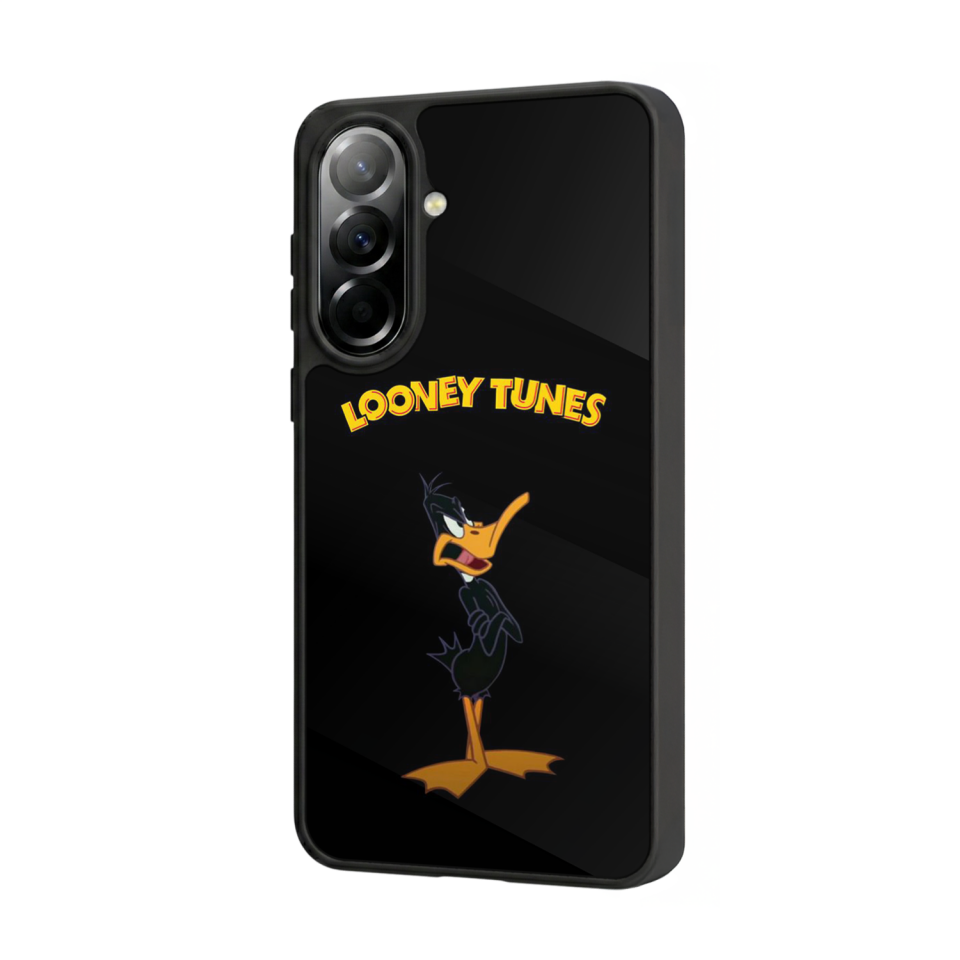 Samsung Galaxy A57 Uyumlu Daffy duck Tasarımlı Glossy Premium Kılıf