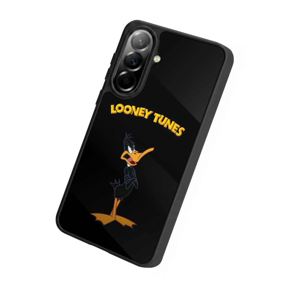 Samsung Galaxy A57 Uyumlu Daffy duck Tasarımlı Glossy Premium Kılıf