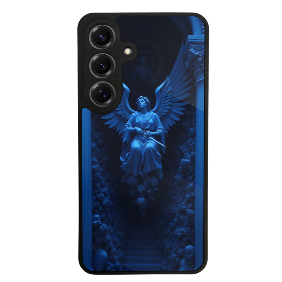 Samsung Galaxy S25 Uyumlu Melek Tasarımlı Glossy Premium Kılıf