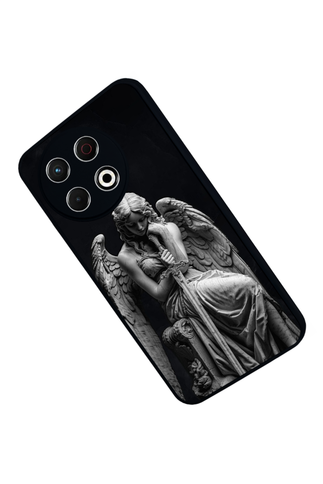 Tecno Spark 30 Pro Uyumlu Melek Tasarımlı Glossy Premium Kılıf