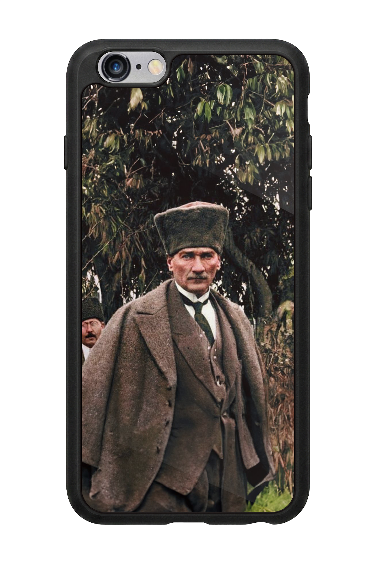 iPhone 6 Plus Uyumlu Mustafa Kemal Ataturk Tasarımlı Glossy Premium Kılıf