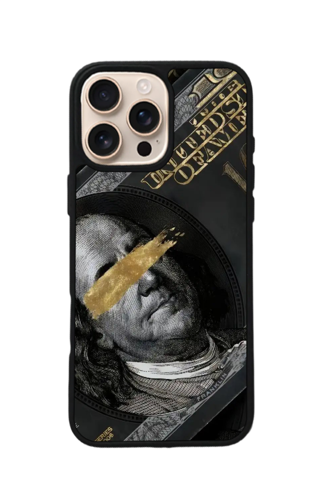 iPhone 16 Pro Uyumlu Para Tasarımlı Glossy Premium Kılıf