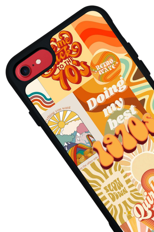 iPhone SE Uyumlu Poster Tasarımlı Glossy Premium Kılıf