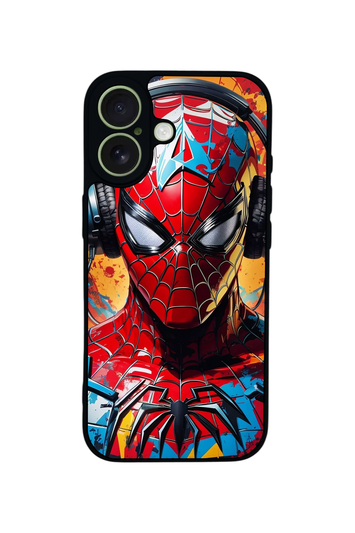 iPhone 17 Uyumlu Spider Man ( Örümcek Adam ) Tasarımlı Glossy Premium Kılıf