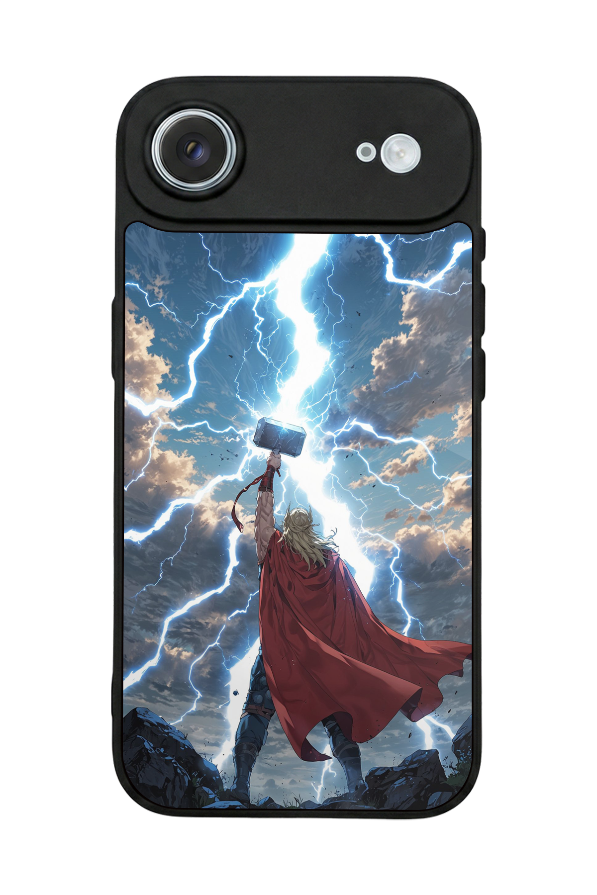 iPhone 17 Air Uyumlu Thor Tasarımlı Glossy Premium Kılıf
