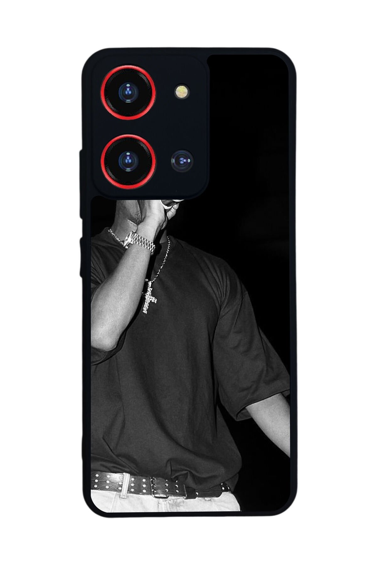 Reeder S19 Max Pro S ZOOM Uyumlu Tupac Tasarımlı Glossy Premium Kılıf