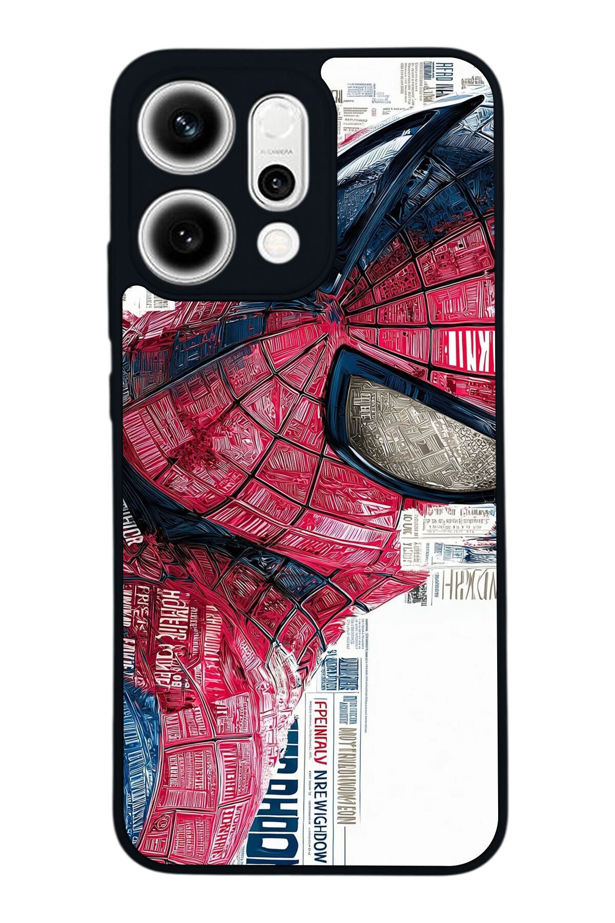 Oppo Reno 14 Uyumlu Spider Man ( Örümcek Adam ) Tasarımlı Glossy Premium Kılıf