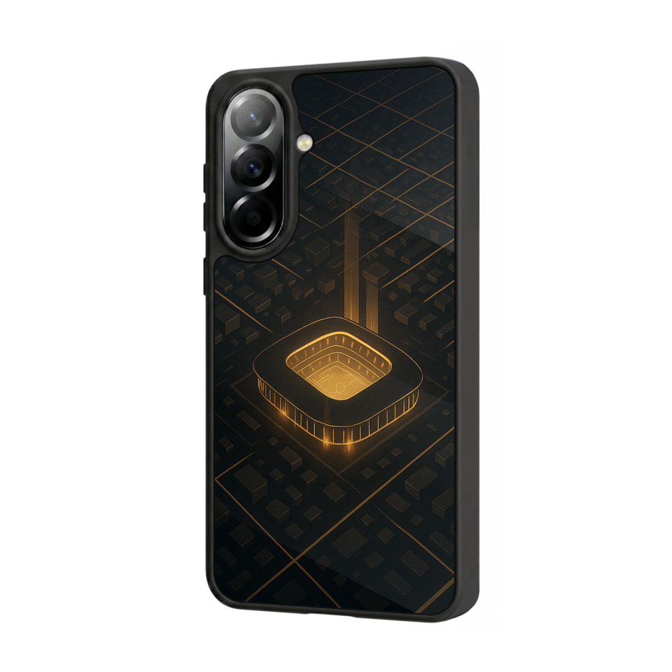 Samsung Galaxy A37 Uyumlu Aslan Tasarımlı Glossy Premium Kılıf