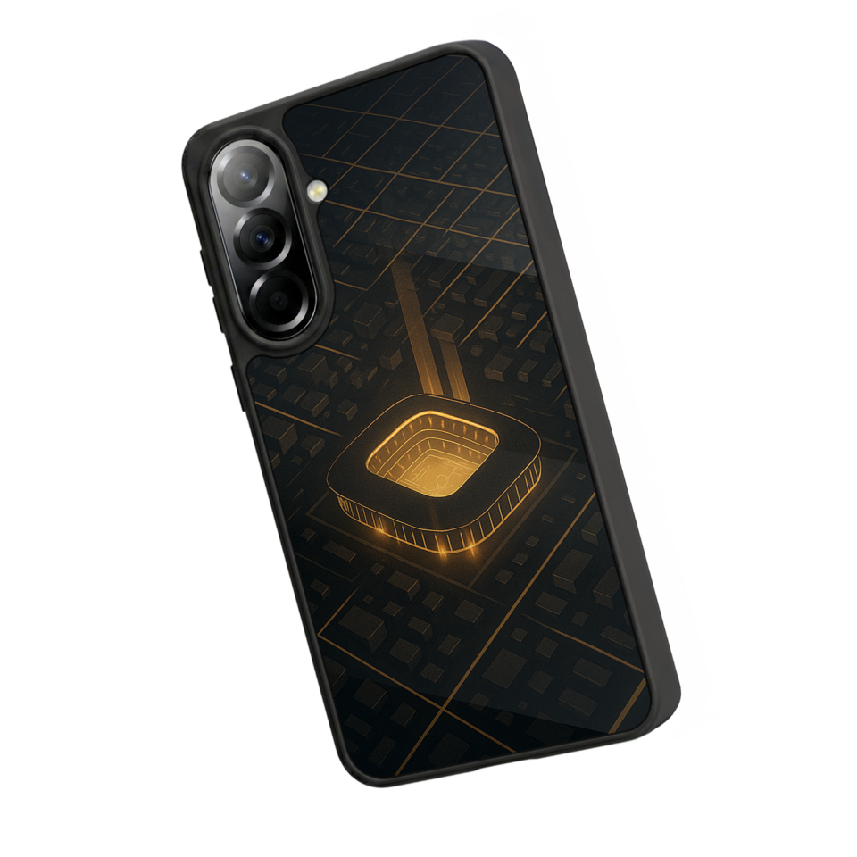 Samsung Galaxy A37 Uyumlu Aslan Tasarımlı Glossy Premium Kılıf