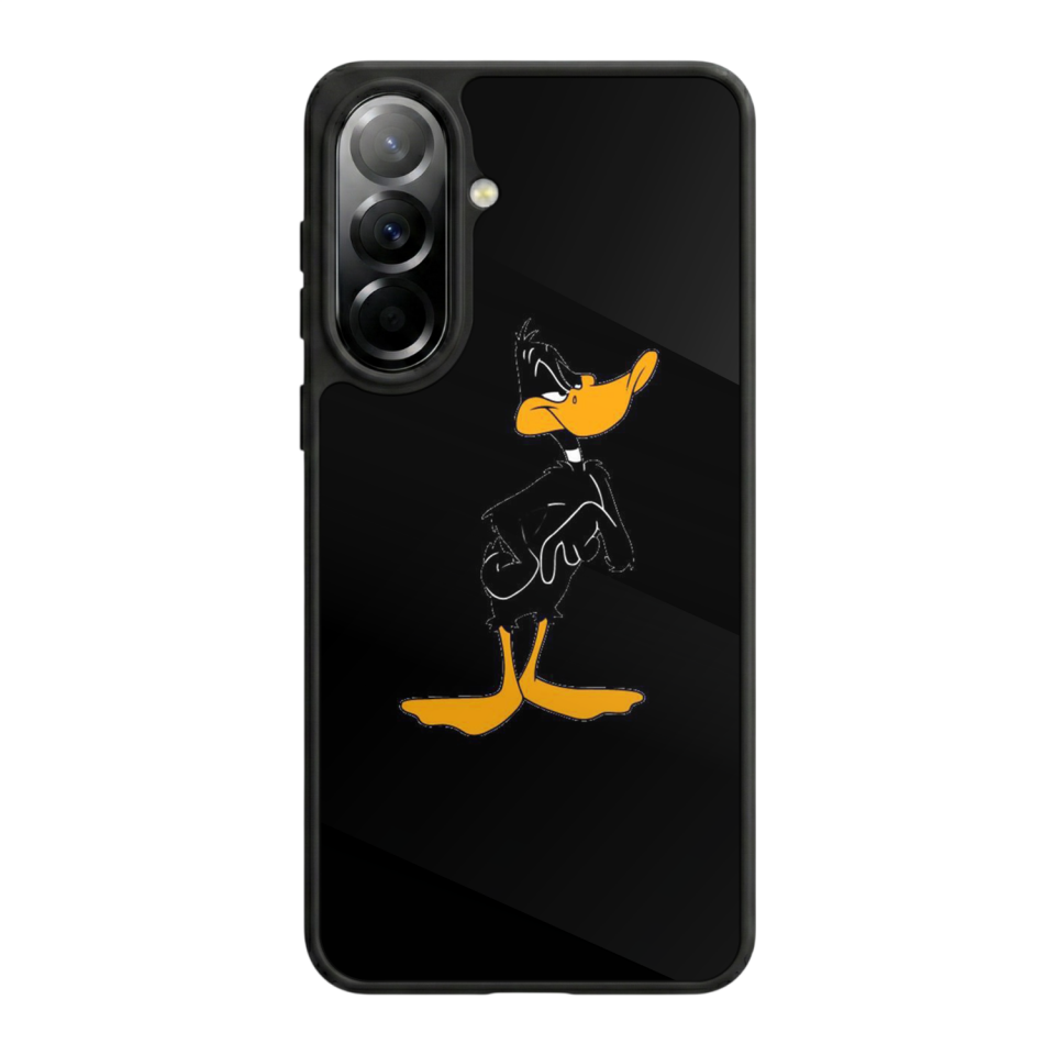 Samsung Galaxy A57 Uyumlu Daffy duck Tasarımlı Glossy Premium Kılıf