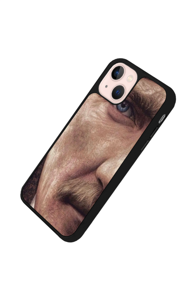 iPhone 13 Mini Uyumlu Mustafa Kemal Ataturk Tasarımlı Glossy Premium Kılıf